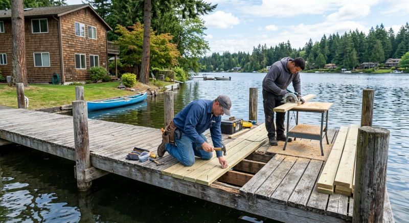 Dock Wood Replacement in Kansas City, MO
