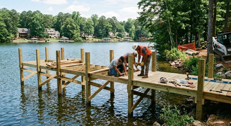 Pond Dock Construction in Littleton, CO