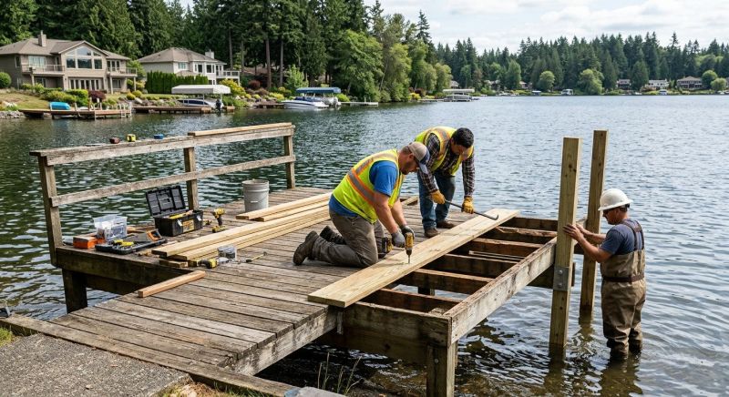 Water Dock Repair in Alpharetta, GA