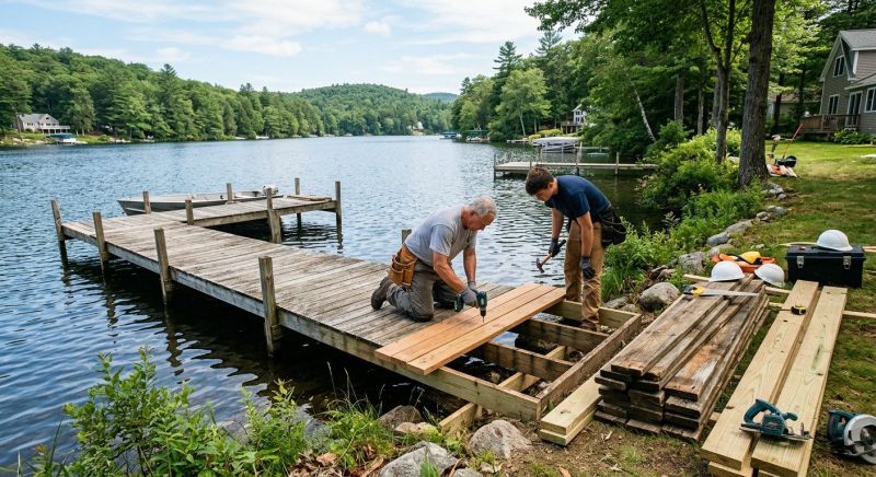 Wood Dock Repair in Kansas City, MO