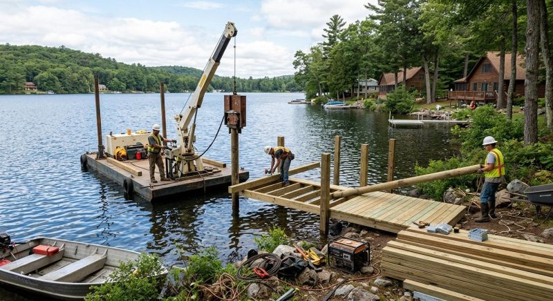 Boat Dock Construction in Littleton, CO