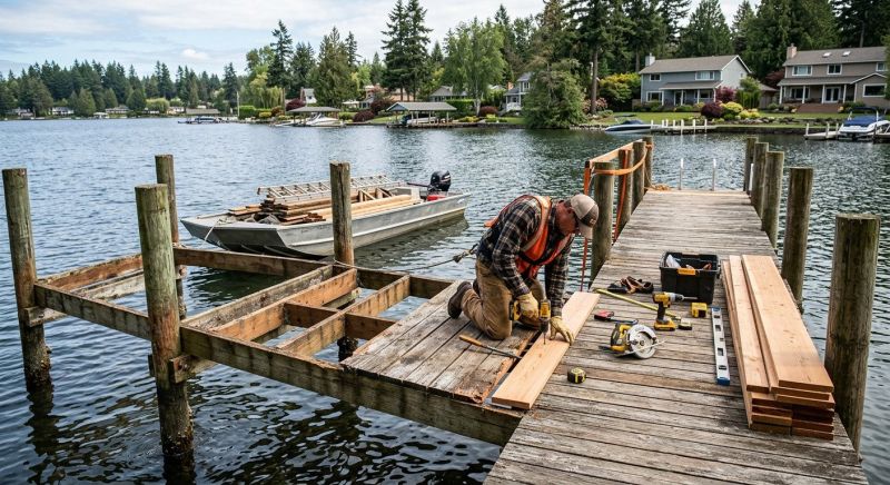 Boat Dock Maintenance in Roswell, GA