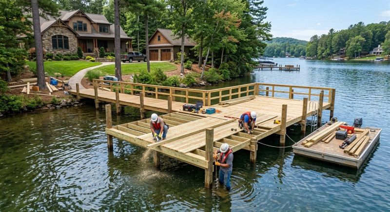 Dock Building Service in Denver County, CO